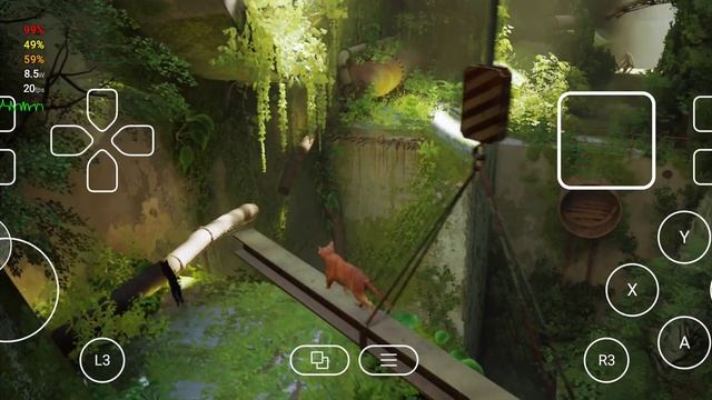 STRAY on Android  Gamefusion Gamehub  ПК игры на андроиде  Snapdragon 8 gen 3