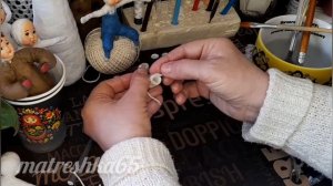 👢КАК СДЕЛАТЬ БУРКИ ДЛЯ ВАТНОЙ ИГРУШКИ👢УКРАШАМ ВАЛЕНКИ👢SPUNCOTTON