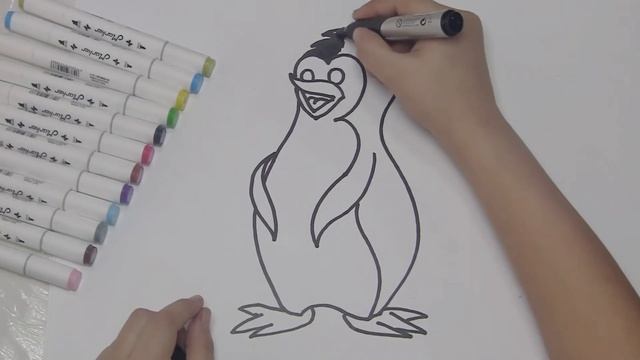Рисуем Пингвина!