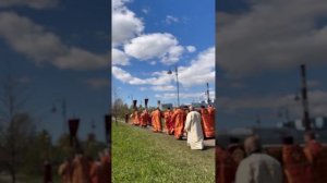 Крестный ход в Санкт-Петербурге. Светлая седмица. Подв