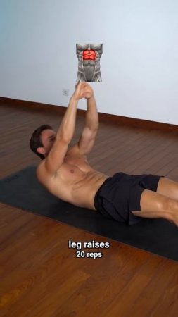 Ab workout at home ✅