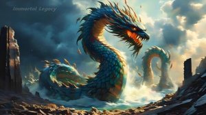 Левиафан — легендарный монстр из глубин океана 🌊