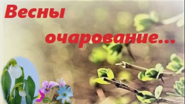 весны очарование