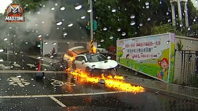 Жесткие Аварии и дтп Идиоты на дороге Водятлы за рулем