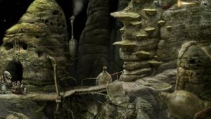 Часть 18 Прохождение игры Samorost 3 Гном отрывает ванну и отпиливает верх бутылки для корабля