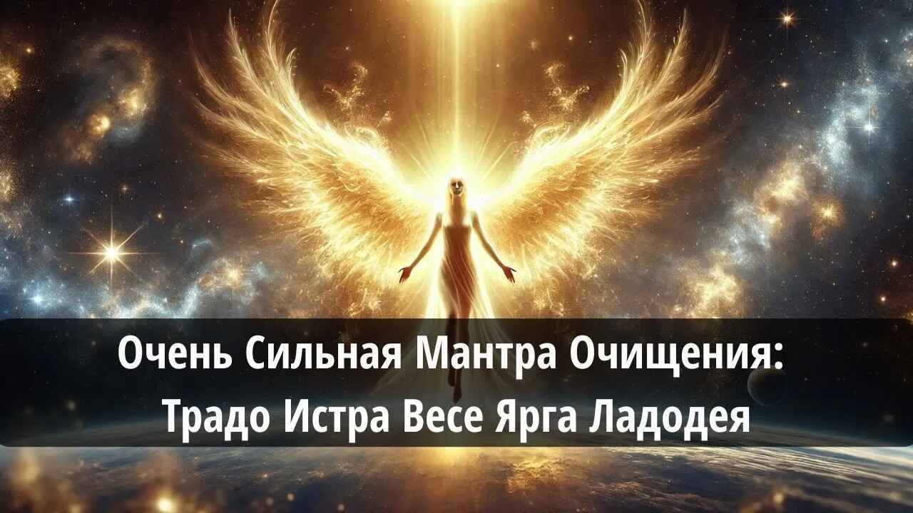 Очень Сильная Мантра Очищения: Традо Истра Весе Ярга Ладодея | Активация силы и защита Духа