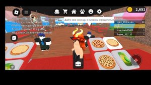 ROBLOX:: Работаю в пиццерии!!🍕🍕🍕
*стала менеджером?*