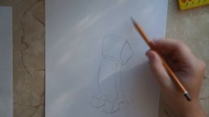 Как нарисовать Крипер (ускоренно)