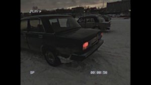 VHS. Зимний ДРИФТ на ЖИГУЛЯХ. PHONK. HXVRMXN - POWERSLIDE