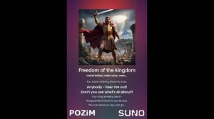 Freedom of the kingdom (AI+Real verse) (metal ballad) (+16)