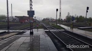 Осмотр техники на станции Сортавала. Вид Карельских озёр.