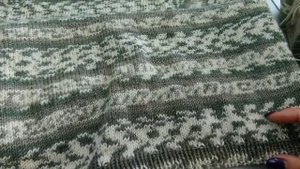 мужской джемпер, вязание с верху регланом