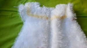 Часть - 1. Вязание из травки шубка от 4 до 7 лет