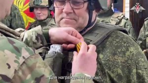 Награждение военнослужащих группировки войск «Запад»