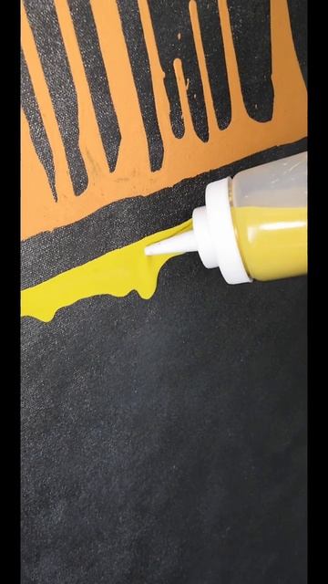 Подтеки акрилом для интерьерной картины 😜 #shorts #art #спб смотреть онлайн