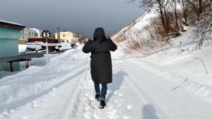 г. Невельск, о. Сахалин | Зима | Смотрим красивые горы, м?