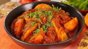 Ароматно-томатное). ЯХНИЯ (РАГУ) ИЗ КАРТОФЕЛЯ