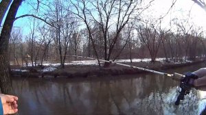 Ловлю Окуня на на малой реке с Ульралайт кастингом. Histar Aurora Air BFS + стеклянный спиннинг 1-5