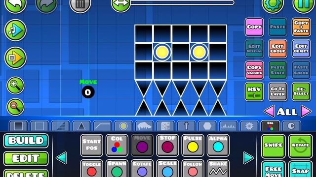 как сделать движущиеся объекты в geometry dash 2.2 смотреть онлайн