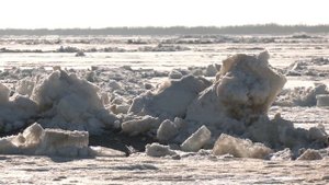 ЛЕДОХОД РЕКА ПЕЧОРА ГОРОД НАРЬЯН-МАР 2024 ГОД