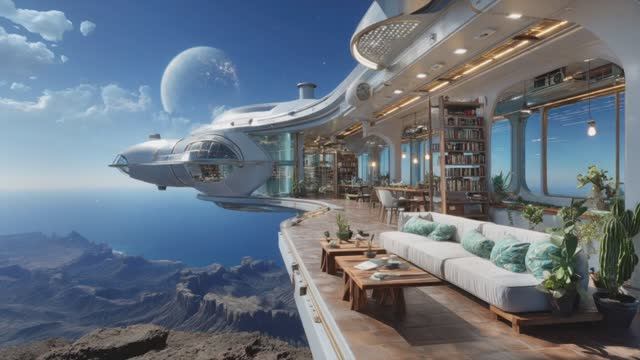 Cobalt あお_ Relaxing Ambient Sci Fi Music 🎧 for a Distant Early Summer