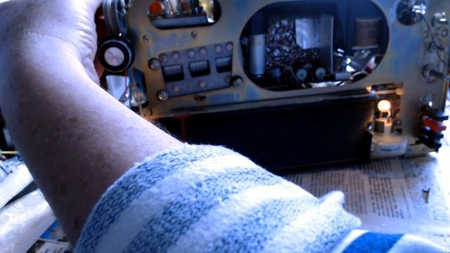 Блок УКВ радиоприемника Океан-209 настроен. смотреть онлайн