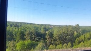 На электричке .Домой с дачи .Водораздел Северный