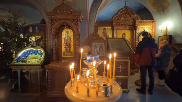 Православные храмы Тулы, прогулки по зимнему городу с смотреть онлайн