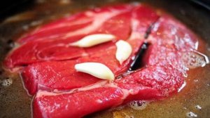 Говядина тушеная с соевым соусом