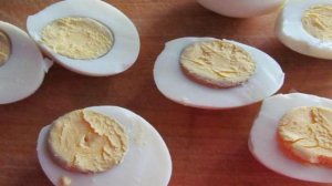 Закуска из яиц с сельдью