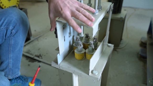 Техническое обслуживание механизма контролирования слабины провисания канатов (СПК)