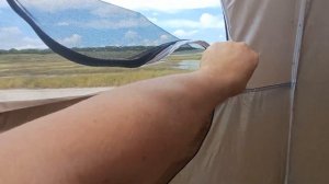 Самая дорогая душевая и туалетная палатка Moqi из Китая.