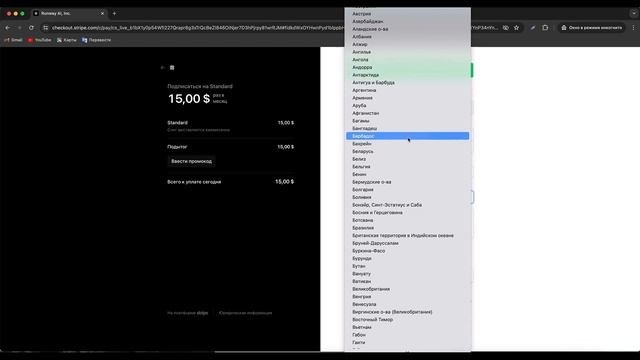 Как оплатить подписку на Runway(ранвей) с российской карт