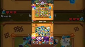 RUSH ROYALE I ИНТЕРЕСНАЯ БИТВА ДЖИНА И КРАСНОЙ ШАПОЧКИ I РАШ РОЯЛЬ