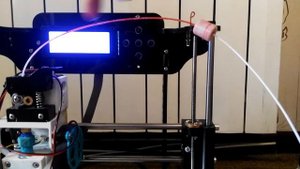 Красим PLA нить во время печати