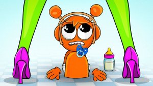 СПРУНКИ Sprunki мультфильм - СПРУНКЕ БЕДНЫЙ МАЛЫШ