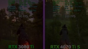 RTX 4070 Ti Super 16 GB vs RTX 3080 Ti 12 GB - сравнение в 10 играх