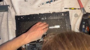 Разборка чистка замена термопасты Lenovo Legion 5 17ACH6H