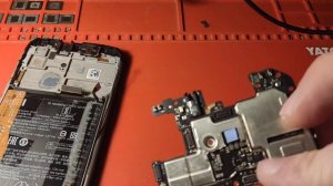 Xiaomi redmi 9t нет подсветки дисплея; нет изображения; reball CPU
