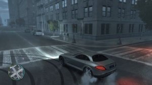 Mercedes SLR крутит пончики GTA 4