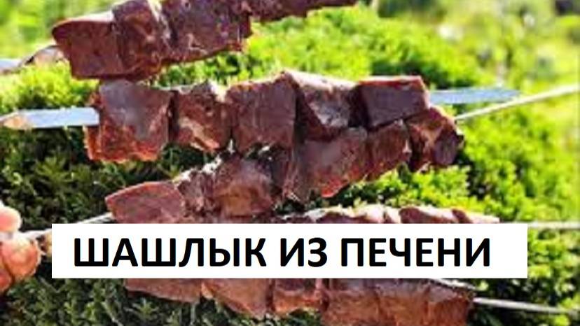 УДИВИЛ ШАШЛЫК из ПЕЧЕНИ.100% БОМБА Как приготовить на Мангале. смотреть онлайн