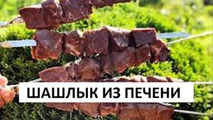 УДИВИЛ ШАШЛЫК из ПЕЧЕНИ.100% БОМБА Как приготовить на Мангале.