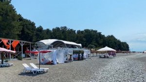 Пляж Кипариска, Пицунда