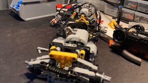 Ралийка #2 автомобиль для ралли из Лего техник/rally car of Lego