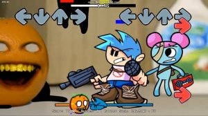 fnf против corrupted болтливого апельсина, (крутой мод)