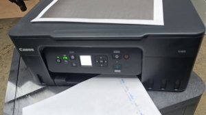 Canon PIXMA G3470 проверяем состояние печатающих головок или