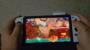 Игра Contra на Nintendo Switch OLED в 2024 году