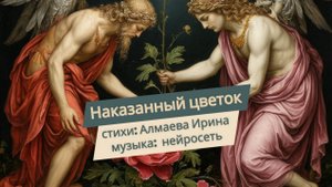 Наказанный цветок. Алмаева Ирина (слова, генерация музыки, обработка звука, монтаж видео)