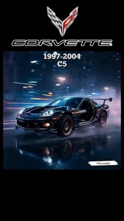 Corvette 1953-2025 Concept История трансформации автомобиля #Technoyarus