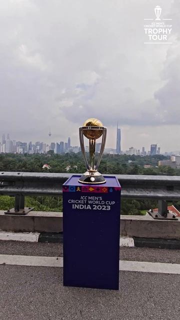 The ICC Men's Cricket World Cup 2023 Trophy Tour embarked on a global journey in August! #cwc23